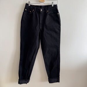 Vintage Black Levi’s Jeans 90s